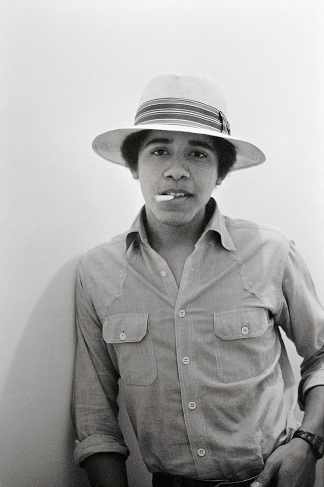 Barack Obama ai tempi del college (1980)