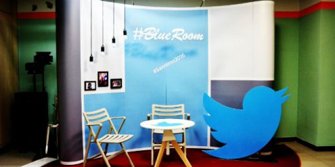 Sanremo 2016, arriva la #BlueRoom di Twitter