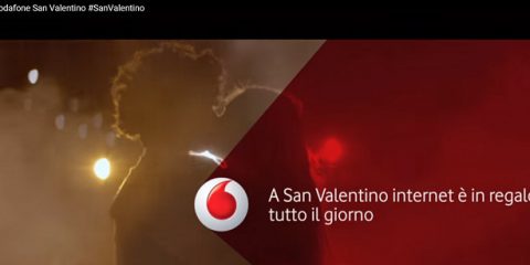 Vodafone regala un giorno di internet gratis per San Valentino