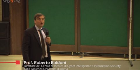 Un Framework Nazionale per la Cyber Security, intervento di Roberto Baldoni (Sapienza Università di Roma, CINI)