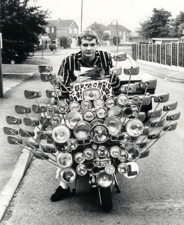 vespa mods anni 60