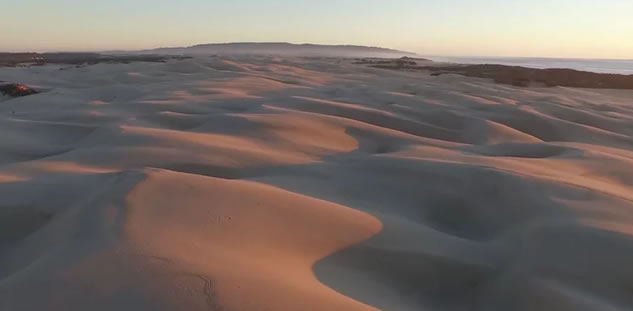 La California vista dal drone