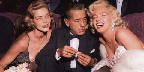Lauren Bacall, Humphrey Bogart e Marilyn Monroe: Quando l’occhio cade, difficile riprenderlo…