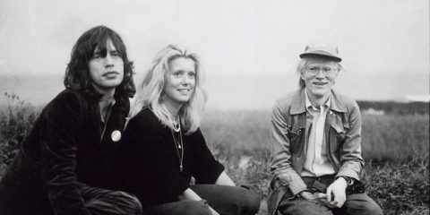 Musica, Arte e Bellezza: Mick Jagger,  Catherine Deneuve e Andy Warhol nel 1975