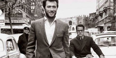 Roma e la Dolce Vita: Clint Eastwood a passeggio per Via Veneto a Roma (1960)