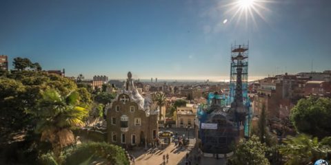 Barcellona: accogliente, morbida e sorridente (Timelapse)