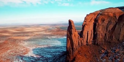 Video Droni. Canyon e deserti mozzafiato del Colorado visti dal drone