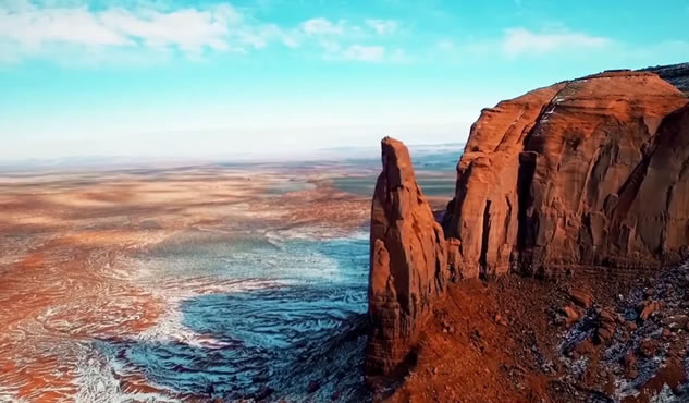 Canyon e deserti mozzafiato del Colorado visti dal drone