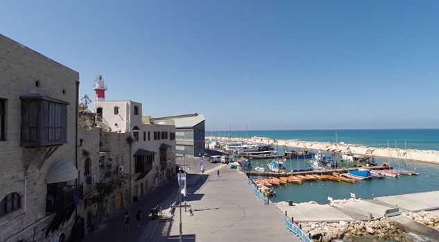 video droni Tel Aviv e Jaffa