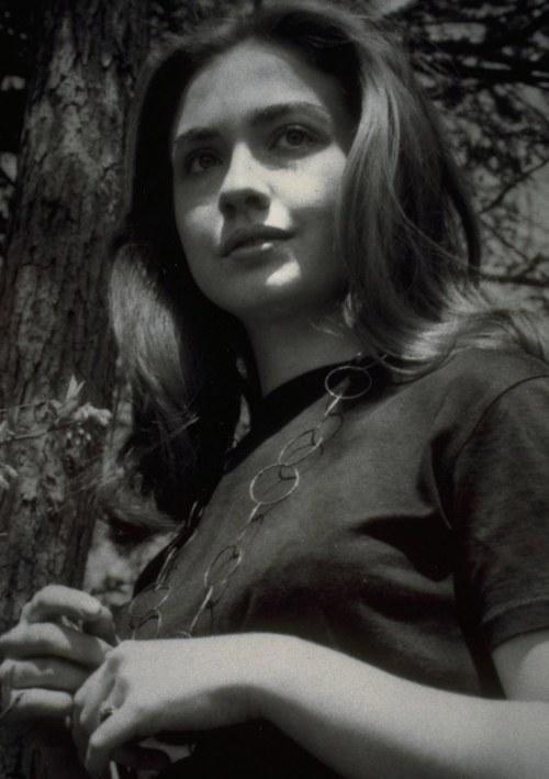 22-year old Hillary Clinton in 1969.