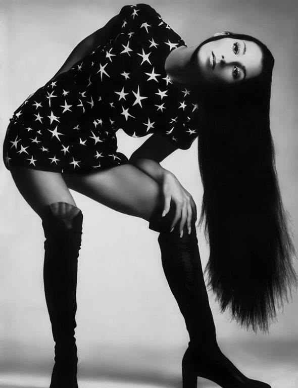 Cher, 1969. Photograph by Richard Avedon.