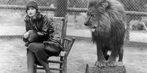 Stelle d’altri tempi: Greta Garbo e il leone della Metro Goldwyn Mayer (1925)