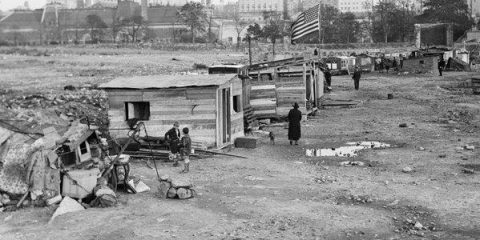 Incredibile, ma vero. New York: Hooverville a Central Park come era (1930)