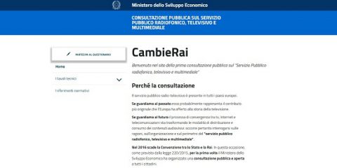 Rai, in 10 mila per la consultazione pubblica online