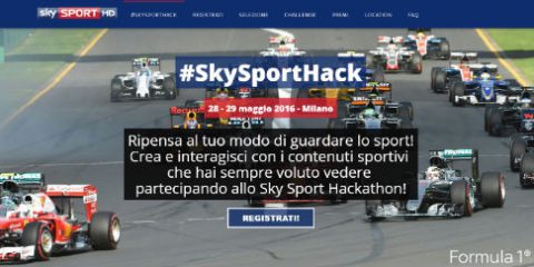 Sky innova lo sport con un Hackathon, 28 e 29 maggio a Milano