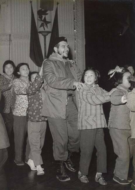 Che Guevara in a Conga Line in a kindergarten in Shanghai, 1960