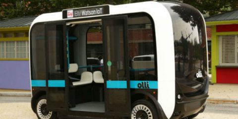 Smart mobility, in strada a Washington mini-bus stampabile in 3D che dialoga con i passeggeri