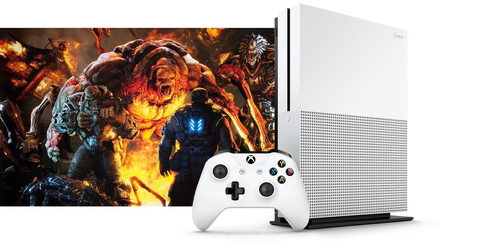Xbox One S vertical
