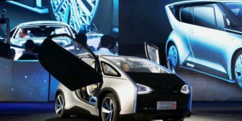 Sos Energia. In Cina l’auto elettrica alimentata direttamente dal sole