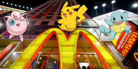 Pokemon Go a braccetto con McDonald’s in Giappone