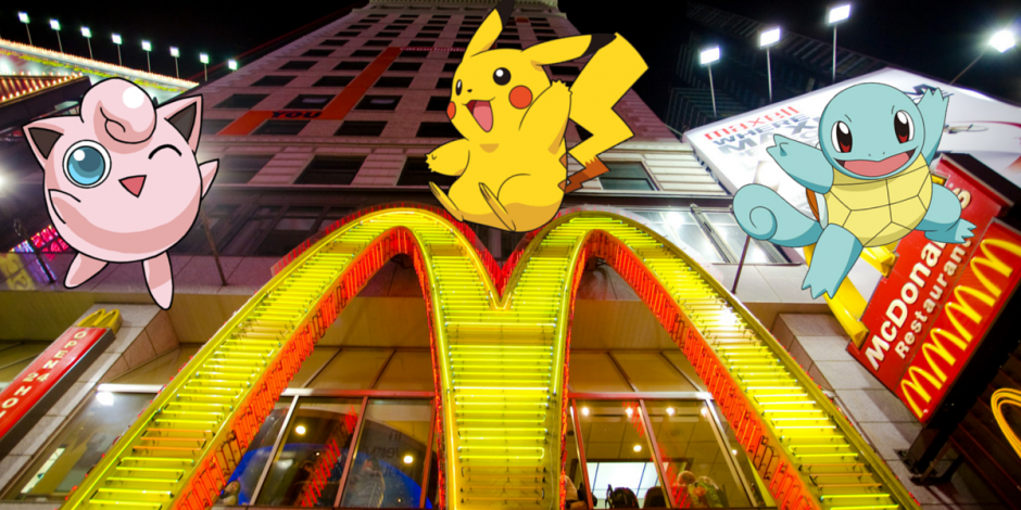 Pokemon Go e McDonald's
