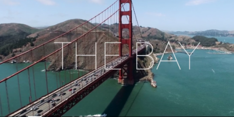 Video droni. San Francisco, il Golden Gate Bridge e la Rodeo Beach visti dal drone