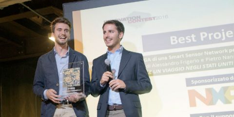 Internet of things, due neolaureati di Pisa si aggiudicano l’Innovation Design Contest