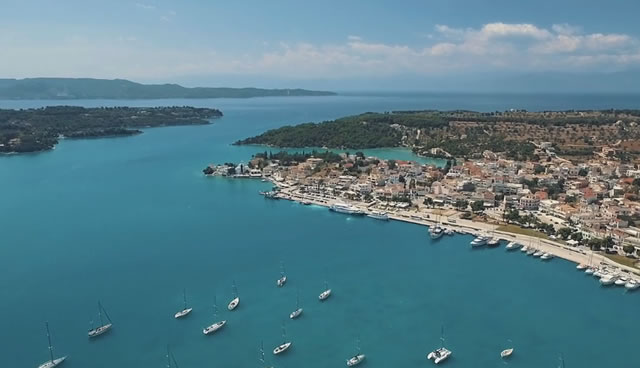 L’isola di Velvina (Grecia) vista dal drone