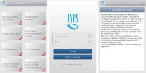 App4Italy. La recensione del giorno: INPS Servizi Mobile