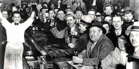 5 dicembre 1933: I festeggiamenti per la fine del proibizionismo in America