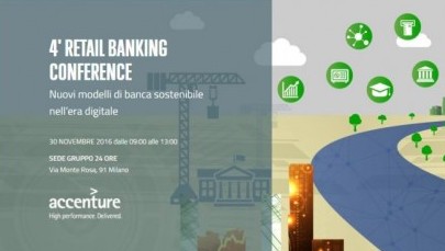 Accenture: ampliare ecosistema delle banche con ‘Fintech’, le start-up per il settore