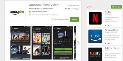 App4Italy. Amazon fa concorrenza a Netflix, arriva in Italia Prime Video