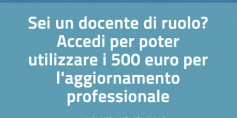 Carta del docente: poca scelta per spendere il bonus (ma decolla lo SPID)