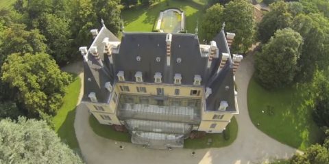 Video droni. Il Castello di Rajat a St Pierre de Chandieu (Francia)