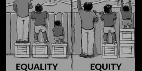 Eguaglianza ed equità sembrano simili, ma sono strutturalmente diverse