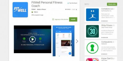 App4Italy. La recensione del giorno: Fitwell