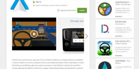 App4Italy. La recensione del giorno: Android auto
