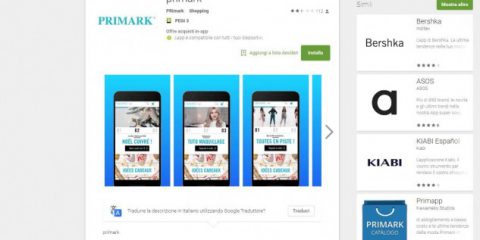 App4Italy. La recensione del giorno: Primark