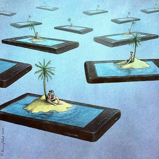 satirical-illustrations-technology-social-media-addiction-2