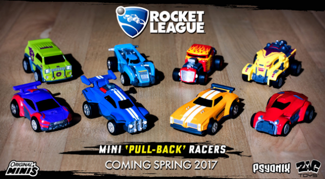 Rocket League, Arrivano i giocattoli ufficiali dedicati al gioco