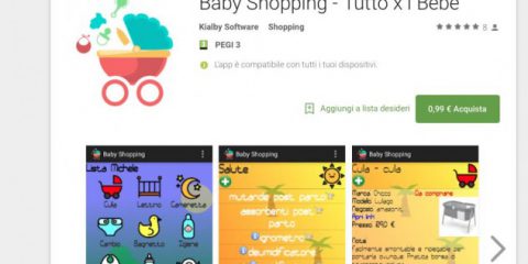 App4Italy. La recensione del giorno: Baby Shopping