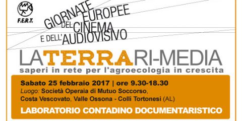 La terra Ri-media, ‘Laboratorio contadino documentaristico’ il 25 febbraio a Colli Tortonesi