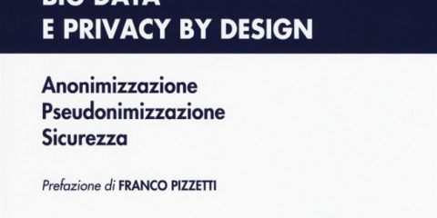 Big data e privacy by design