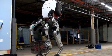 Robot che stupiscono (1^ puntata). ‘Handle’ il bipede ‘magazziniere’ di Google (Video)
