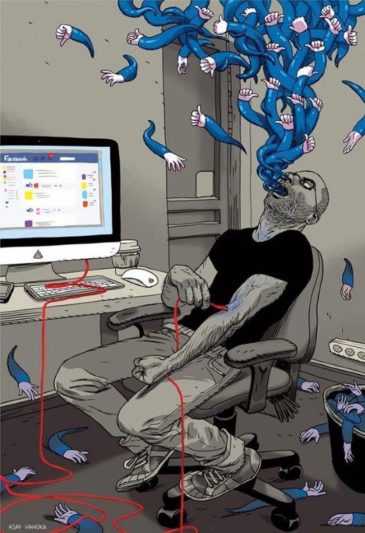 satirical-illustrations-technology-social-media-addiction-14