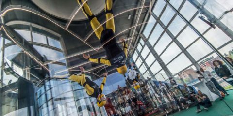Fastweb aero Gravity, apre a Milano il simulatore di caduta libera più grande al mondo