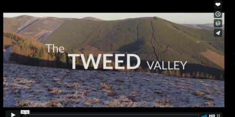 Videodroni. La Tweed Valley (Scozia) vista dal drone