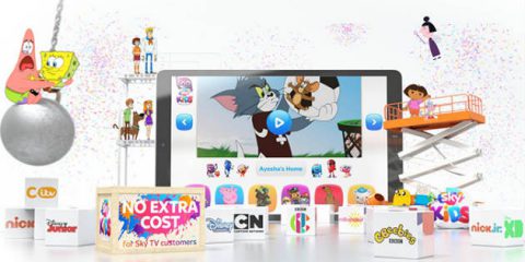 Sky Kids, arriva la mobile tv sicura per i bambini