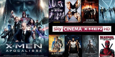 Sky cinema X-Men HD,  arriva il primo canale dedicato interamente ai supereroi Marvel