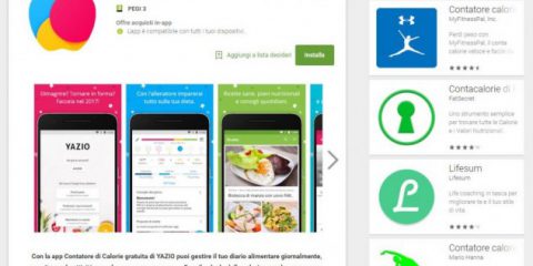 App4Italy. La recensione del giorno, YAZIO